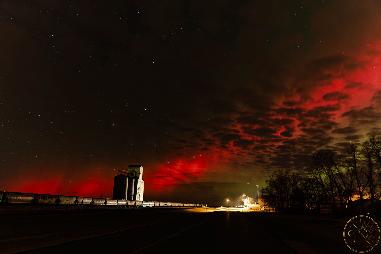 Prairie Fire in the Sky